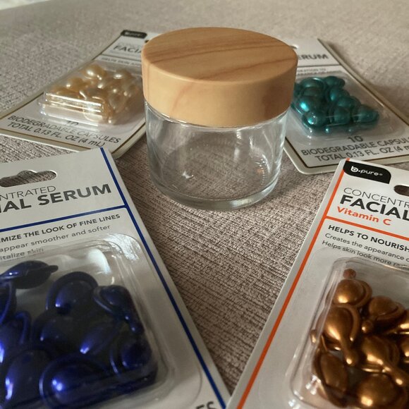 B Pure Serum: 1 Retinol, 1 Vitamin C, 1 Hyaluronic Acid, 1 Niacinamide and Jar - Picture 5 of 6